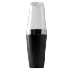 Шейкер "Бостон" v=500мл со стаканом D=93/60,H=295мм; черный,прозр.