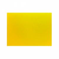 Доска разделочная 400х300х12мм жёлтый полипропилен